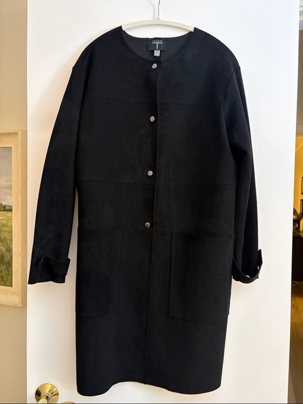 New without tags Tahari microsuede jacket